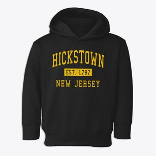 Hickstown New Jersey Classic Established Toddler Hoodie