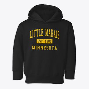 Little Marais Minnesota Classic Established Toddler Hoodie