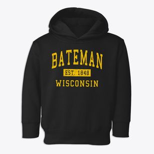 Bateman Wisconsin Classic Established Toddler Hoodie