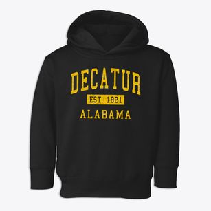 Decatur Alabama Classic Established Toddler Hoodie