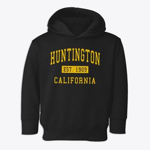 Huntington Beach California Classic Established Toddler Hoodie