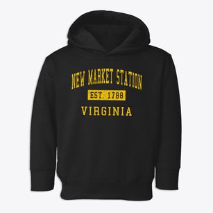 New Market Station Virginia Classic Established Toddler Hoodie