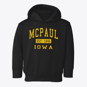Mcpaul Iowa Classic Established Toddler Hoodie