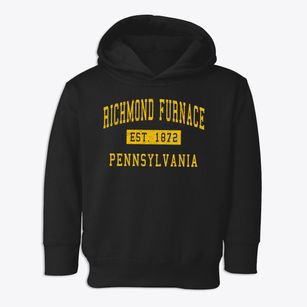 Richmond Furnace Pennsylvania Classic Established Toddler Hoodie