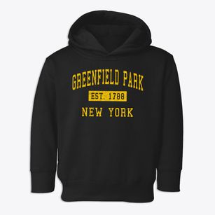 Greenfield Park New York Classic Established Toddler Hoodie