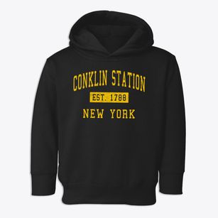 Conklin Station New York Classic Established Toddler Hoodie