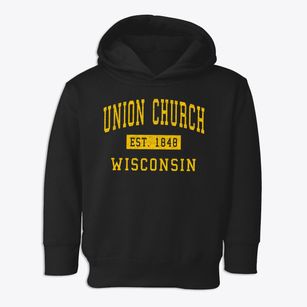 Union Church Wisconsin Classic Established Toddler Hoodie