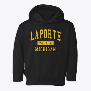 Laporte Michigan Classic Established Toddler Hoodie