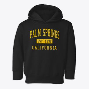 Palm Springs California Classic Established Toddler Hoodie