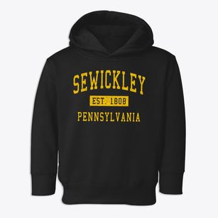 Sewickley Pennsylvania Classic Established Toddler Hoodie