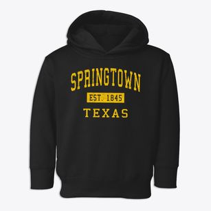 Springtown Texas Classic Established Toddler Hoodie