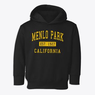 Menlo Park California Classic Established Toddler Hoodie