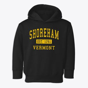 Shoreham Vermont Classic Established Toddler Hoodie