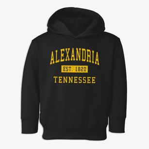 Alexandria Tennessee Classic Established Toddler Hoodie