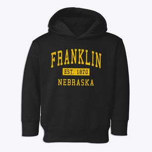 Franklin Nebraska Classic Established Toddler Hoodie