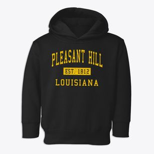 Pleasant Hill Louisiana Classic Established Toddler Hoodie