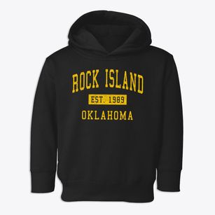 Rock Island Oklahoma Classic Established Toddler Hoodie