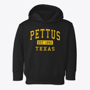 Pettus Texas Classic Established Toddler Hoodie
