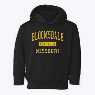 Bloomsdale Missouri Classic Established Toddler Hoodie