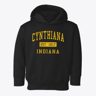 Cynthiana Indiana Classic Established Toddler Hoodie