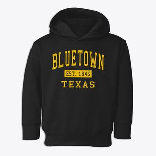 Bluetown Texas Classic Established Toddler Hoodie