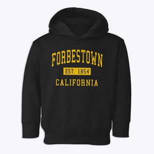 Forbestown California Classic Established Toddler Hoodie