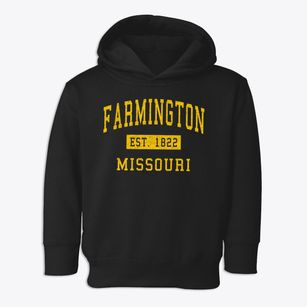 Farmington Missouri Classic Established Toddler Hoodie