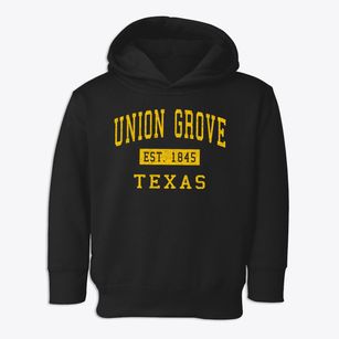 Union Grove Texas Classic Established Toddler Hoodie