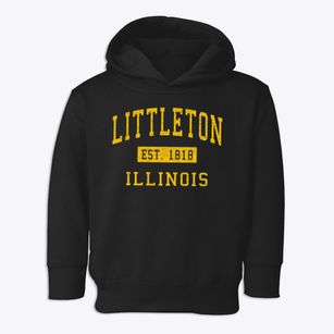 Littleton Illinois Classic Established Toddler Hoodie