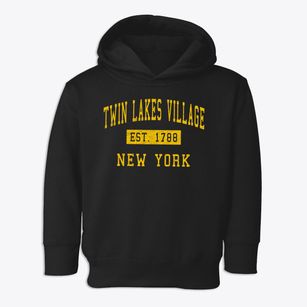 Twin Lakes Village New York Classic Established Toddler Hoodie