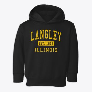 Langley Illinois Classic Established Toddler Hoodie