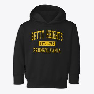 Getty Heights Pennsylvania Classic Established Toddler Hoodie