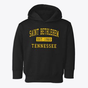 Saint Bethlehem Tennessee Classic Established Toddler Hoodie