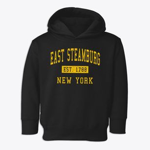 East Steamburg New York Classic Established Toddler Hoodie