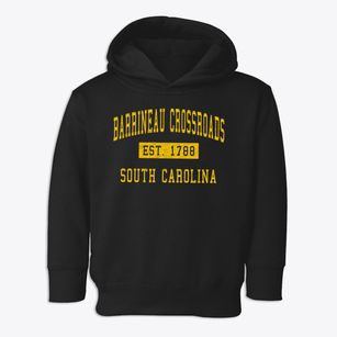 Barrineau Crossroads South Carolina Classic Established Toddler Hoodie