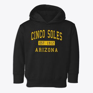 Cinco Soles Arizona Classic Established Toddler Hoodie