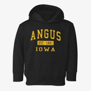Angus Iowa Classic Established Toddler Hoodie