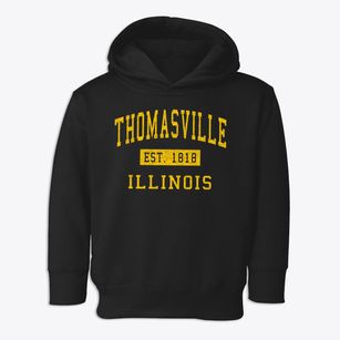 Thomasville Illinois Classic Established Toddler Hoodie