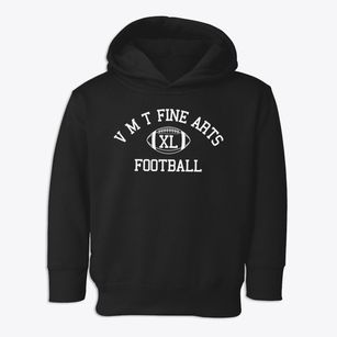 V M T Fine Arts Magnet School Classic Football Toddler Hoodie