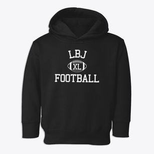 Lyndon B. Johnson High School Classic Football Toddler Hoodie