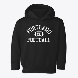 Portland Christian School Clark Campus Classic Football Toddler Hoodie