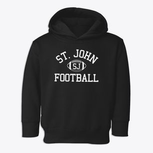 Saint John School Classic Football Toddler Hoodie
