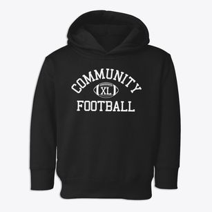 Community Christian School Classic Football Toddler Hoodie