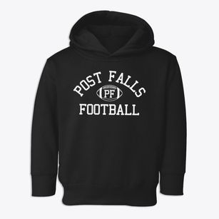 Post Falls Junior High School Classic Football Toddler Hoodie