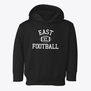 East Junior High School Classic Football Toddler Hoodie