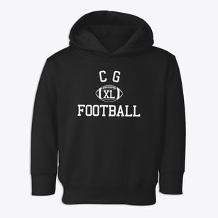 C G Mcdonough Arts Magnet School Classic Football Toddler Hoodie