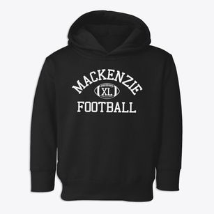Mackenzie High School Classic Football Toddler Hoodie