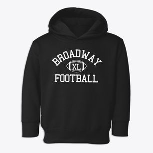 Broadway Art Technology High School Classic Football Toddler Hoodie