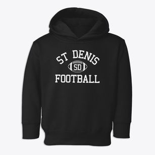 St Denis School Classic Football Toddler Hoodie