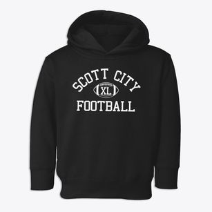 Scott City R-1 School Classic Football Toddler Hoodie
